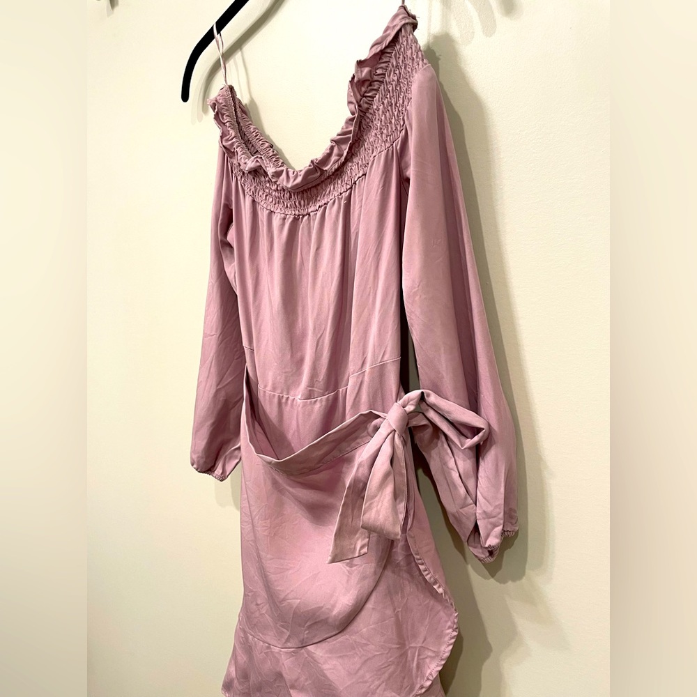 Express off shoulder dress